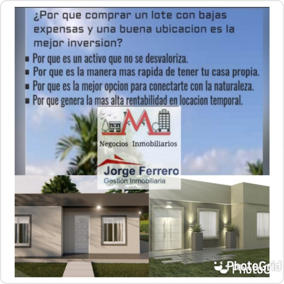 Excelentes lotes Barrio El Viejo Ombu San Vicente